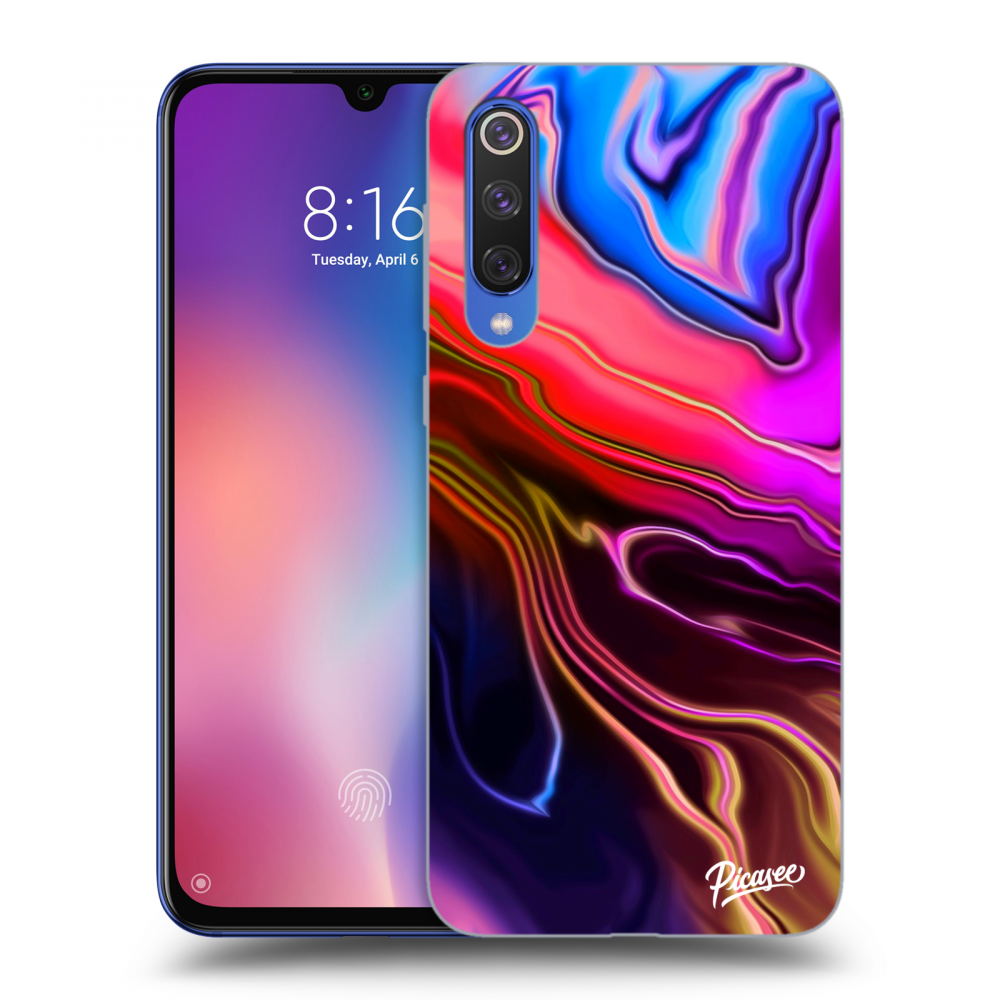 Xiaomi Mi 9 SE Hülle - Schwarzes Silikon - Electric