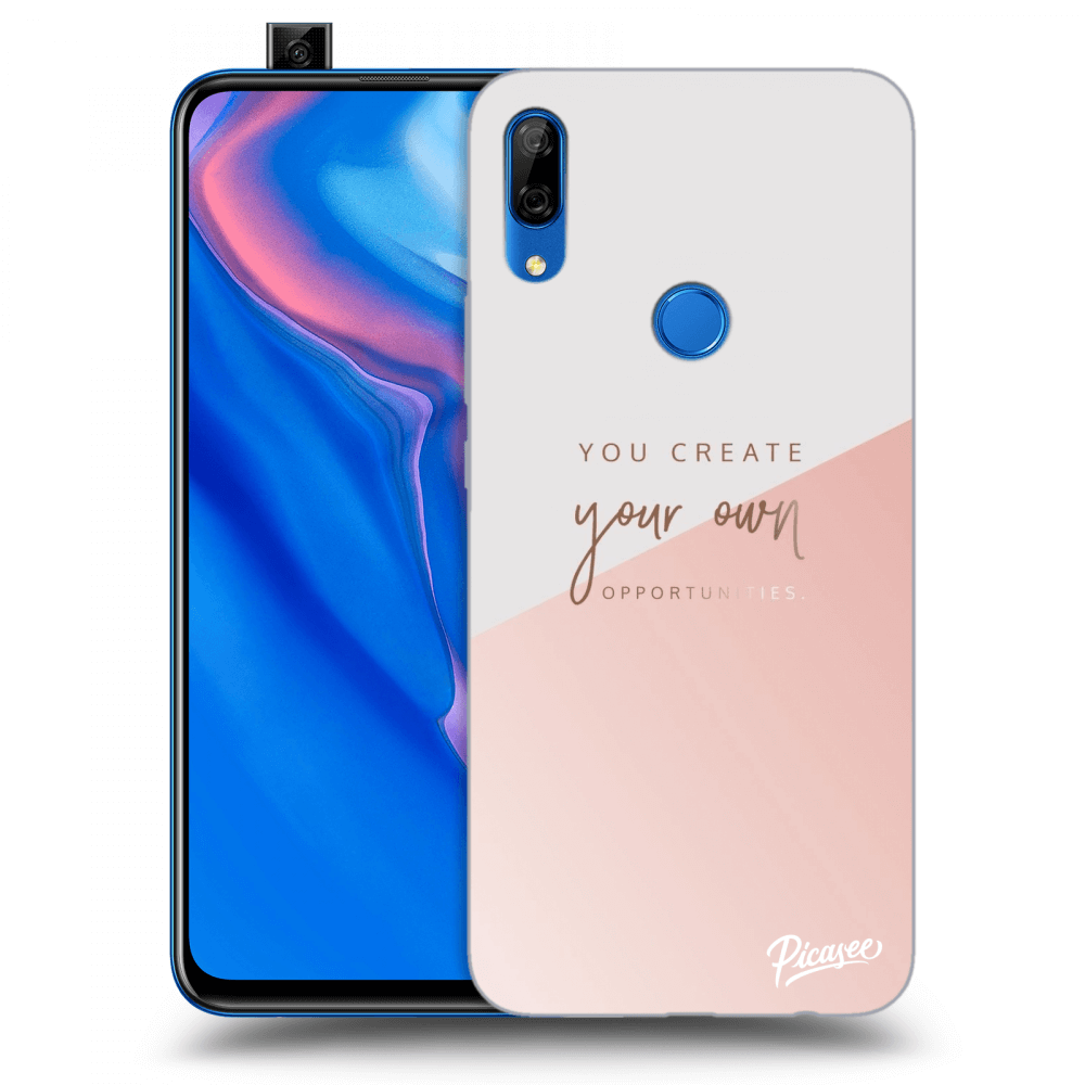 Huawei P Smart Z Hülle - Transparentes Silikon - You Create Your Own Opportunities