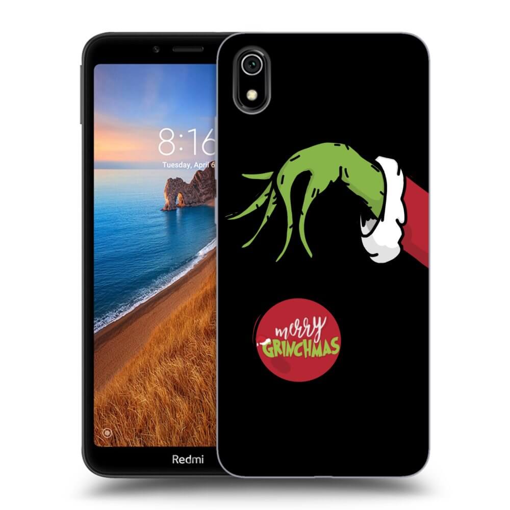 Xiaomi Redmi 7A Hülle - Schwarzes Silikon - Grinch