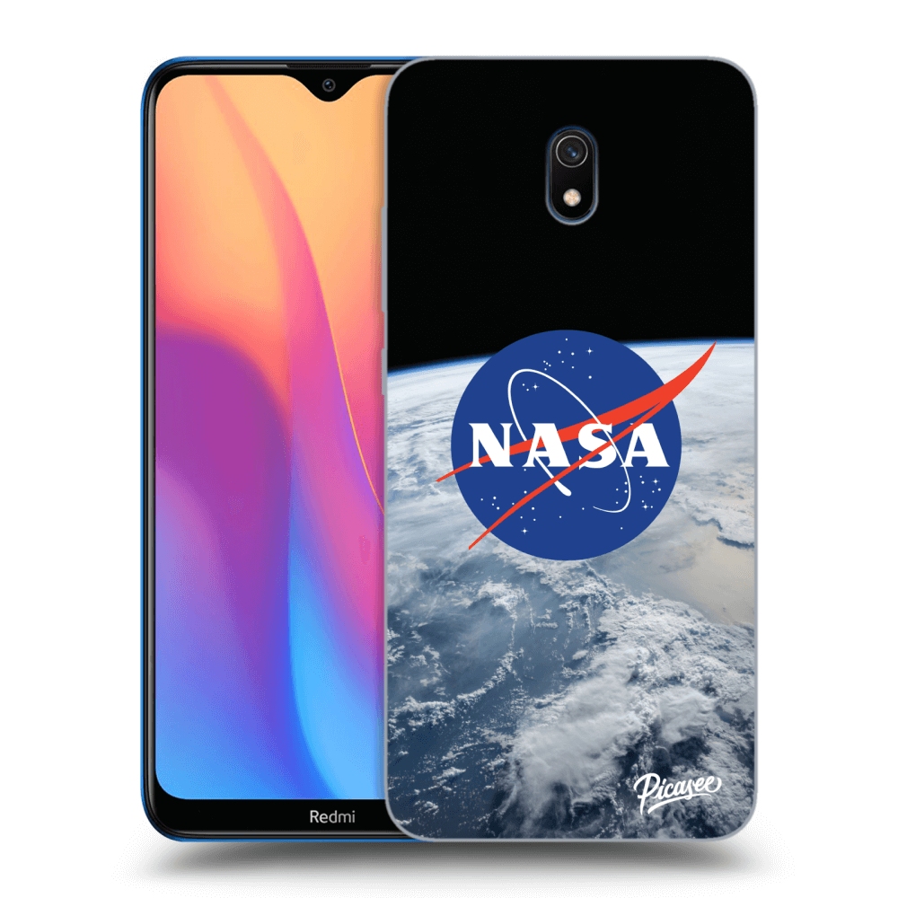 Xiaomi Redmi 8A Hülle - Transparentes Silikon - Nasa Earth