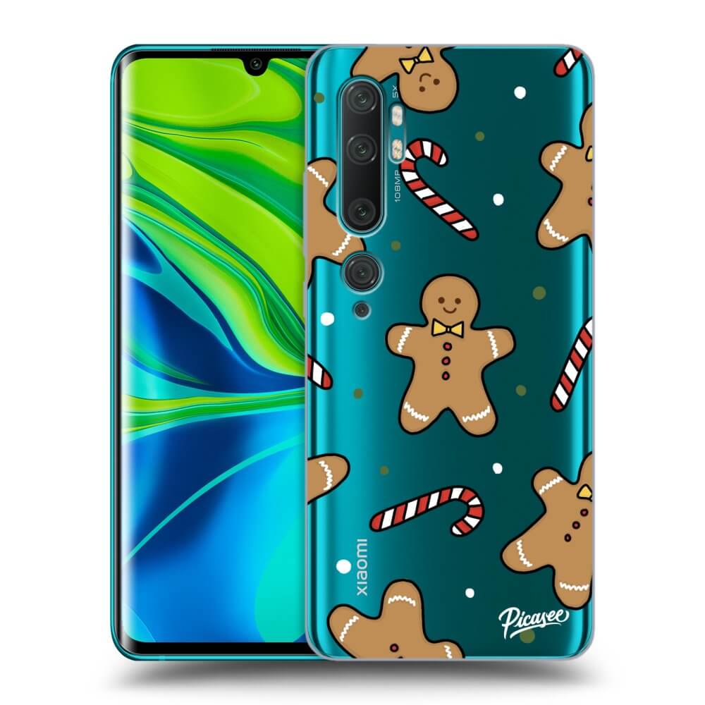 Xiaomi Mi Note 10 (Pro) Hülle - Transparentes Silikon - Gingerbread