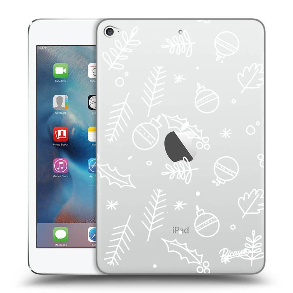 Transparente Silikonhülle Für Apple IPad Mini 4 - Mistletoe