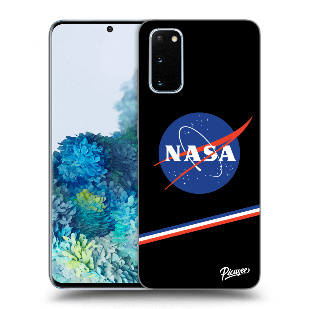 Samsung Galaxy S20 G980F Hülle - Transparentes Silikon - NASA Original