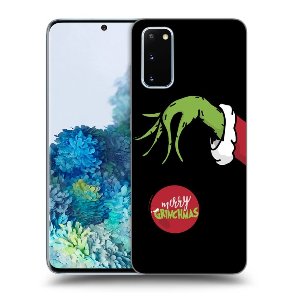 Samsung Galaxy S20 G980F Hülle - Schwarzes Silikon - Grinch