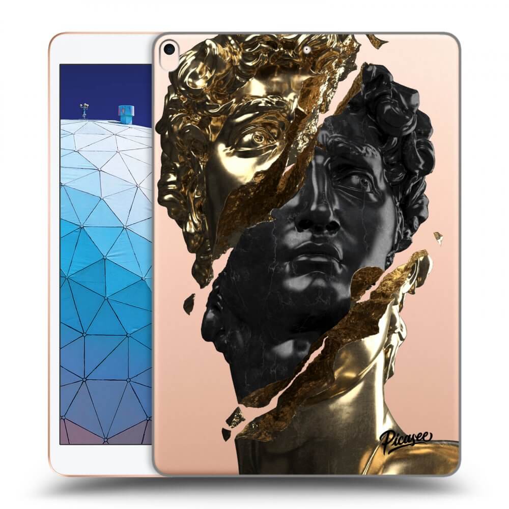 Transparente Silikonhülle Für Apple IPad Air 10.5 2019 (3.gen) - Gold - Black