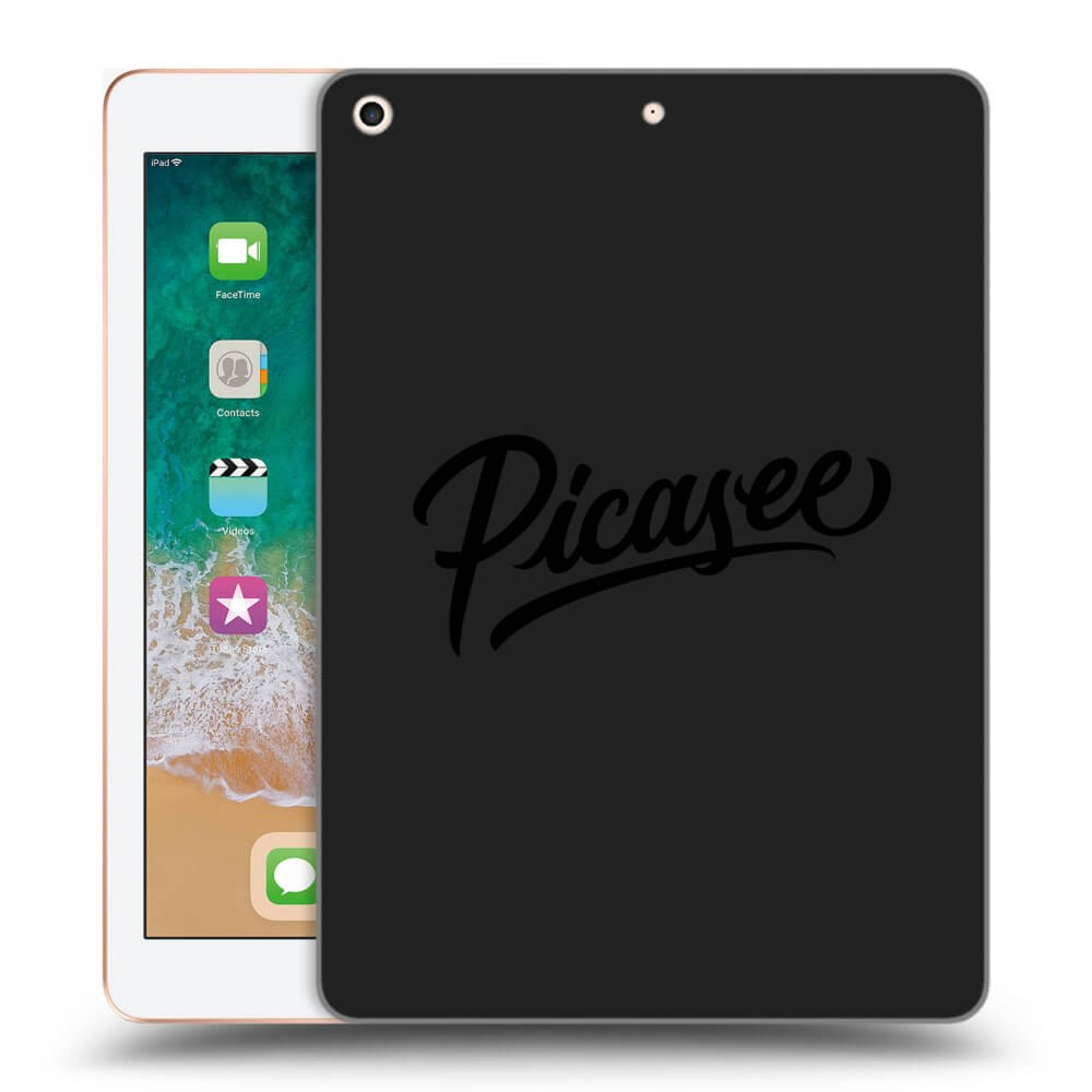 Schwarze Silikonhülle Für Apple IPad 9.7 2018 (6. Gen) - Picasee - Black