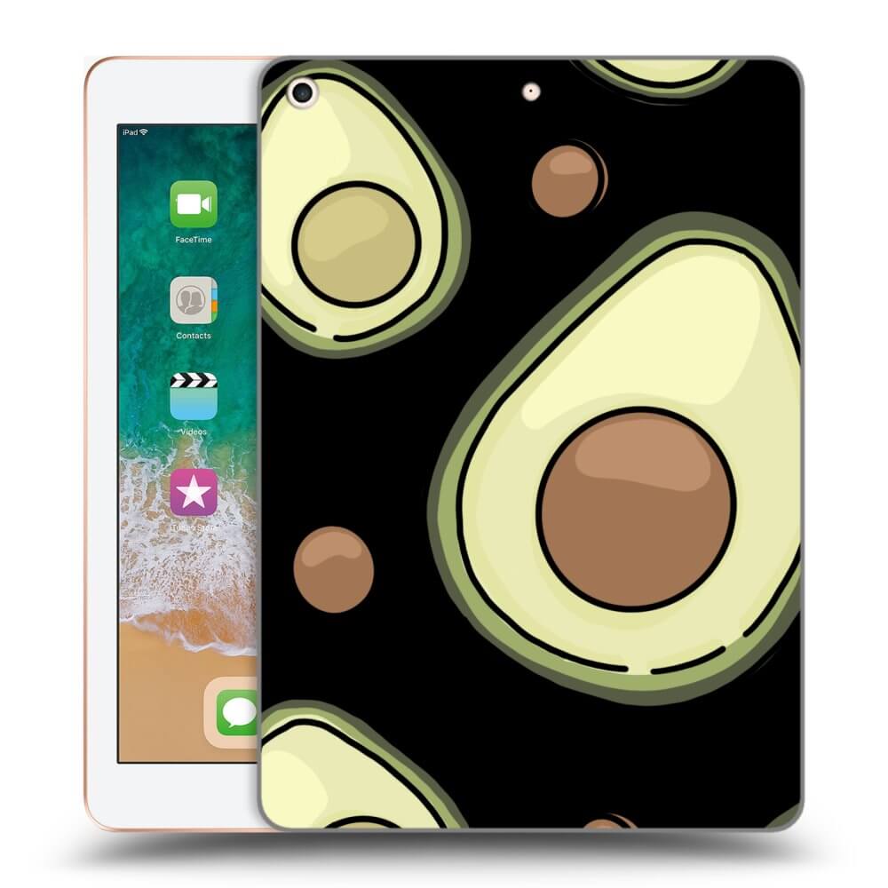 Schwarze Silikonhülle Für Apple IPad 9.7 2018 (6. Gen) - Avocado