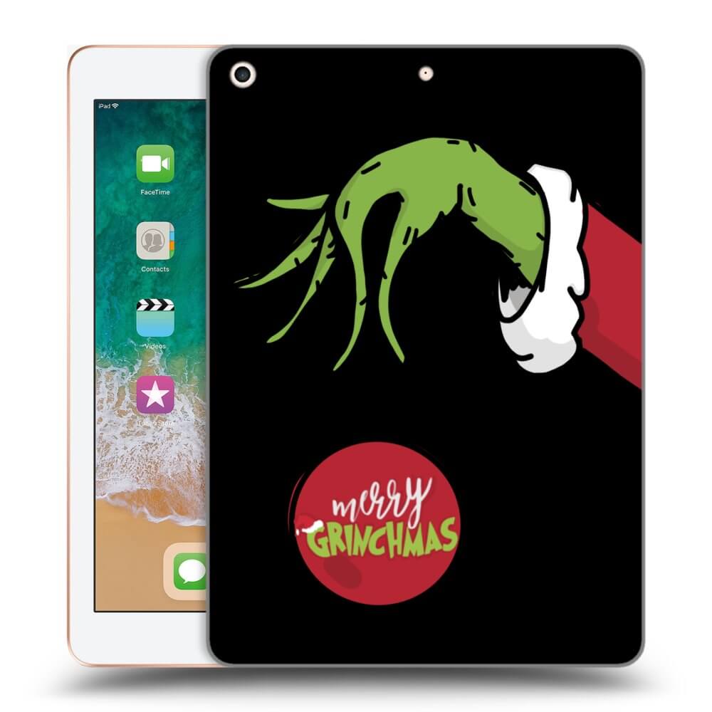 Schwarze Silikonhülle Für Apple IPad 9.7 2018 (6. Gen) - Grinch