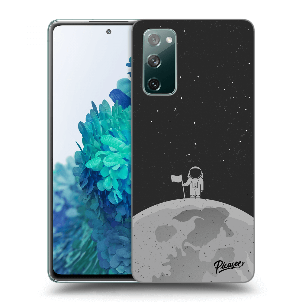 Samsung Galaxy S20 FE Hülle - Schwarzes Silikon - Astronaut