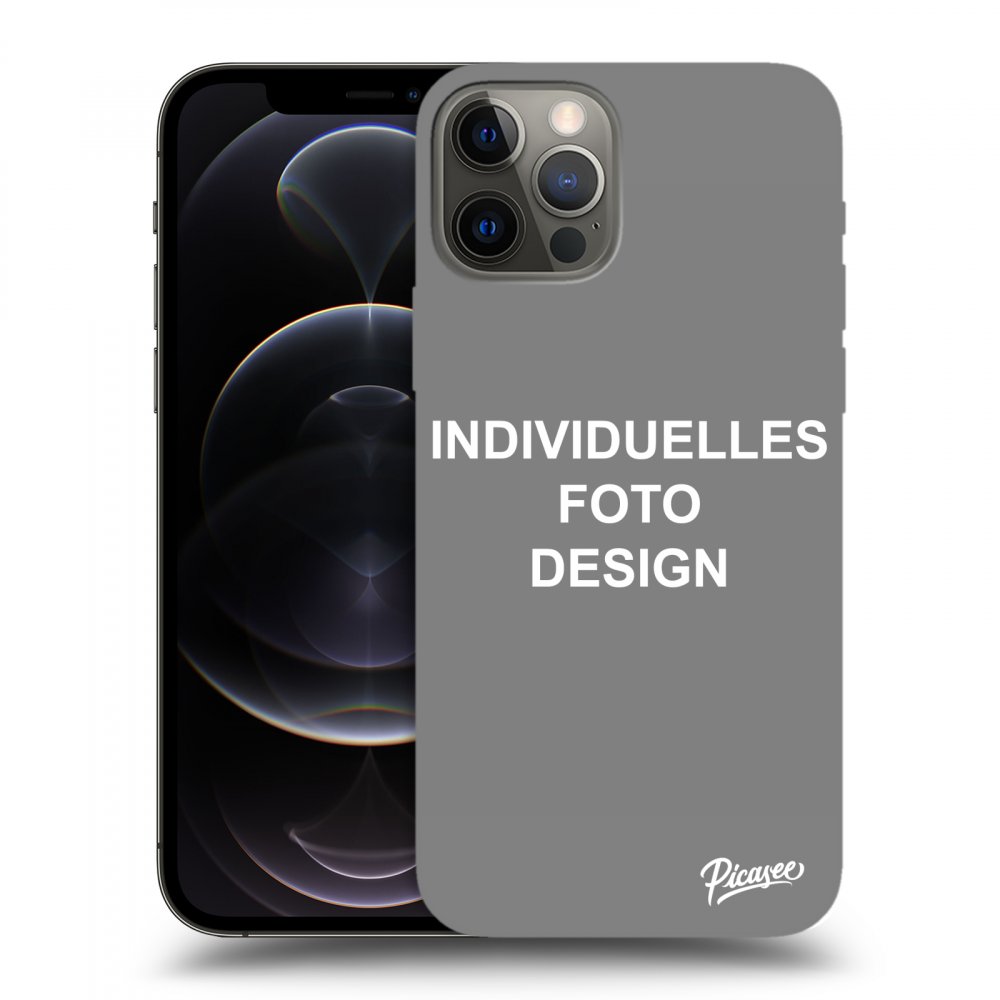Apple IPhone 12 Pro Hülle - Schwarzes Silikon - Individuelles Fotodesign