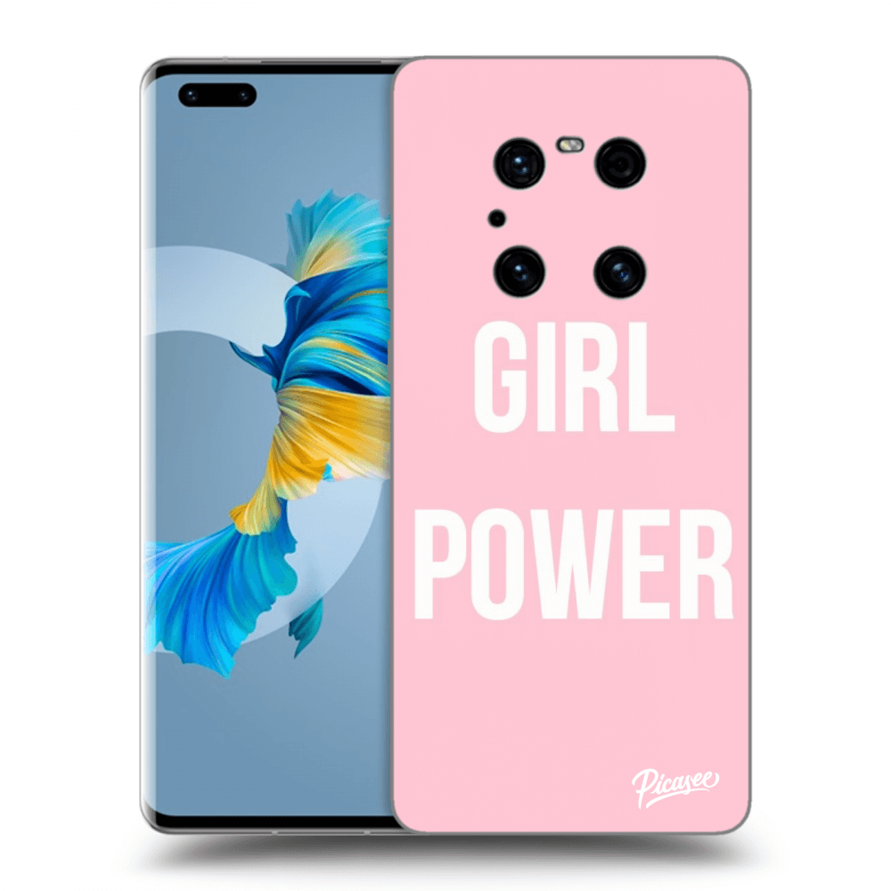 Huawei Mate 40 Pro Hülle - Transparentes Silikon - Frauenpower