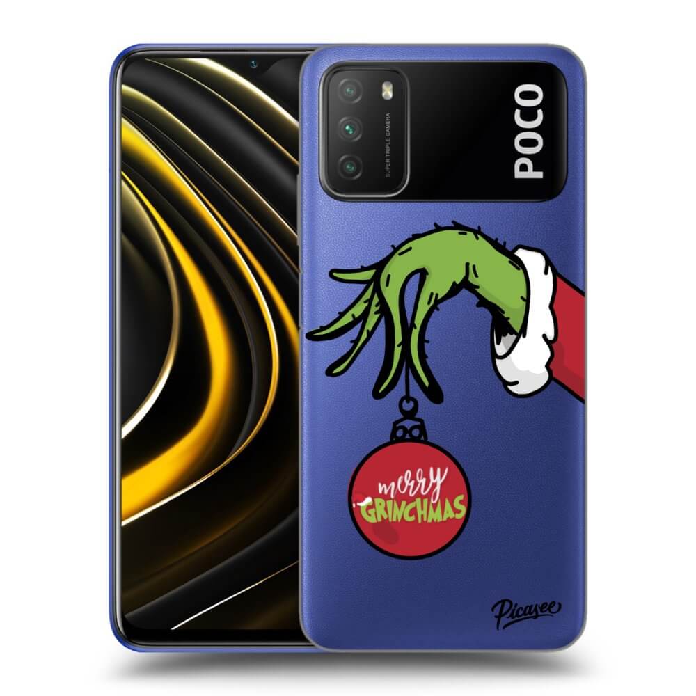 Xiaomi Poco M3 Hülle - Transparentes Silikon - Grinch