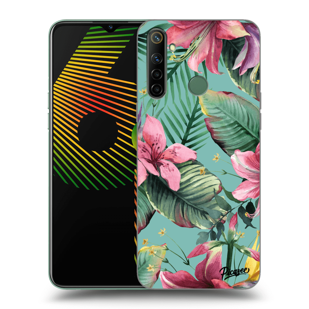 Realme 6i Hülle - Schwarzes Silikon - Hawaii