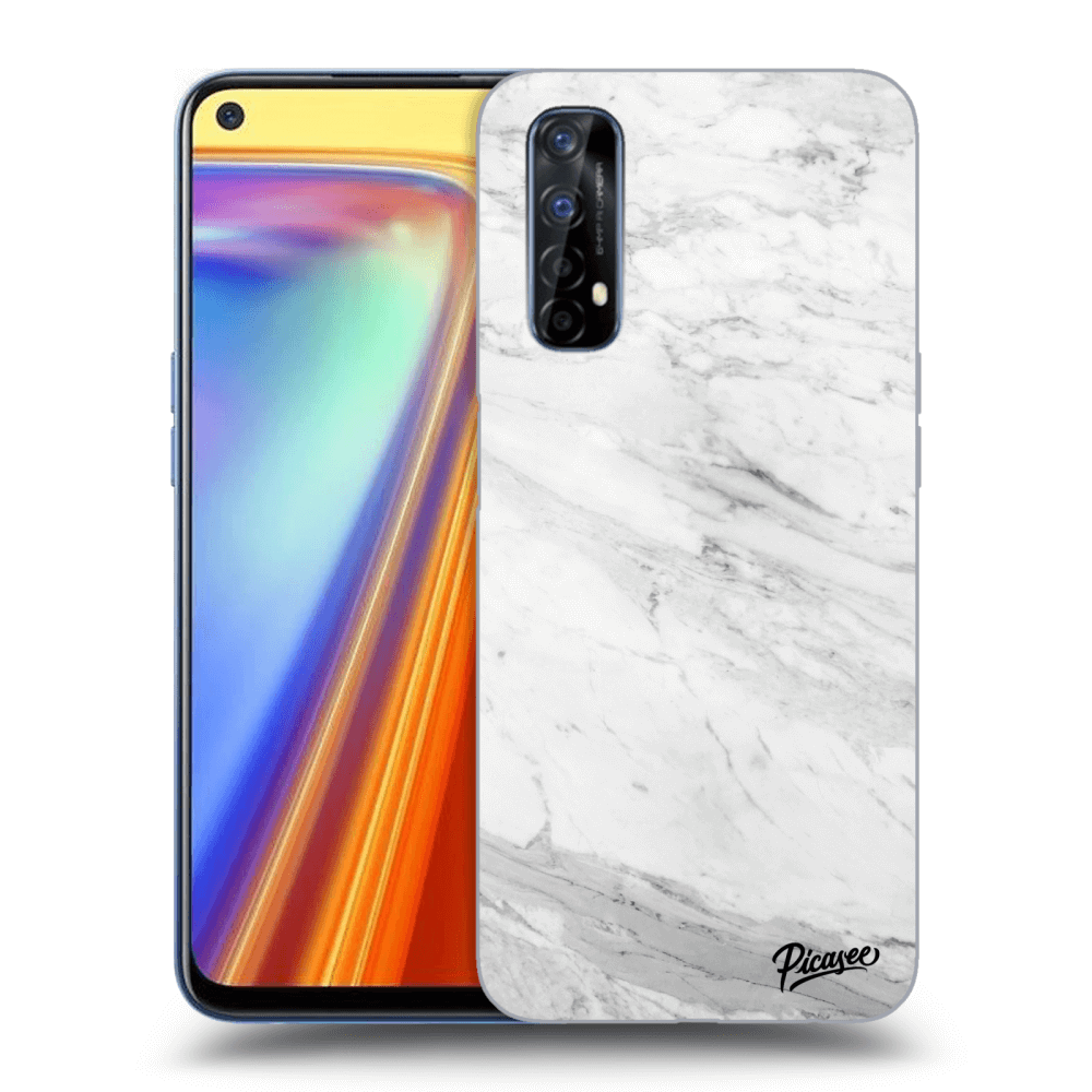 ULTIMATE CASE Für Realme 7 - White Marble