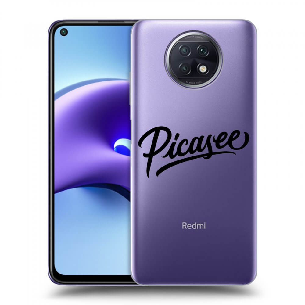 Xiaomi Redmi Note 9T Hülle - Transparentes Silikon - Picasee - Black