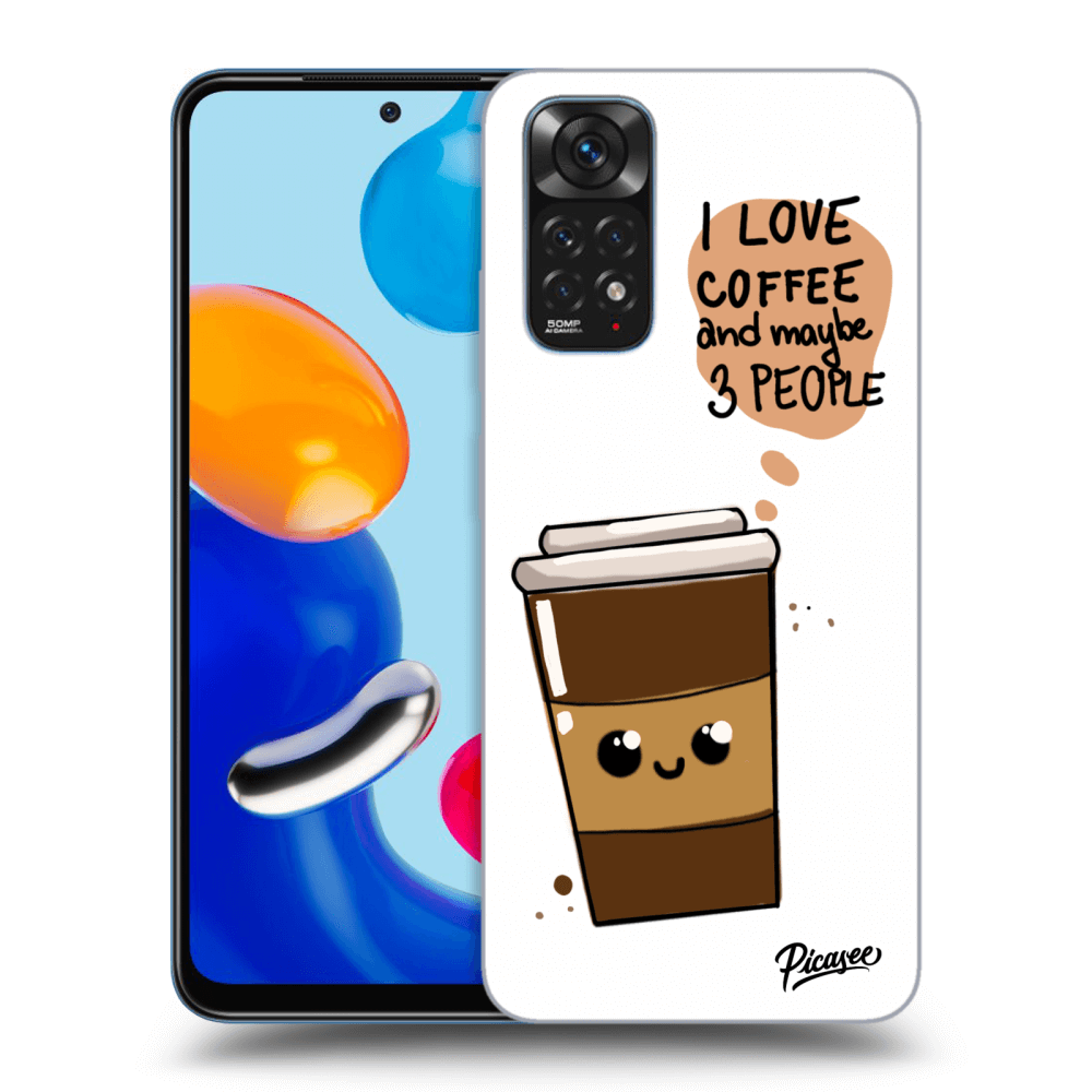 Xiaomi Redmi Note 11S 4G Hülle - Transparentes Silikon - Cute Coffee