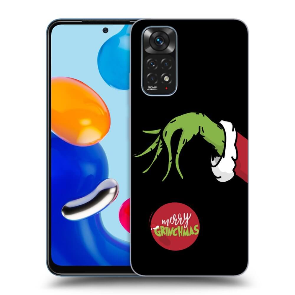 Xiaomi Redmi Note 11S 4G Hülle - Schwarzes Silikon - Grinch