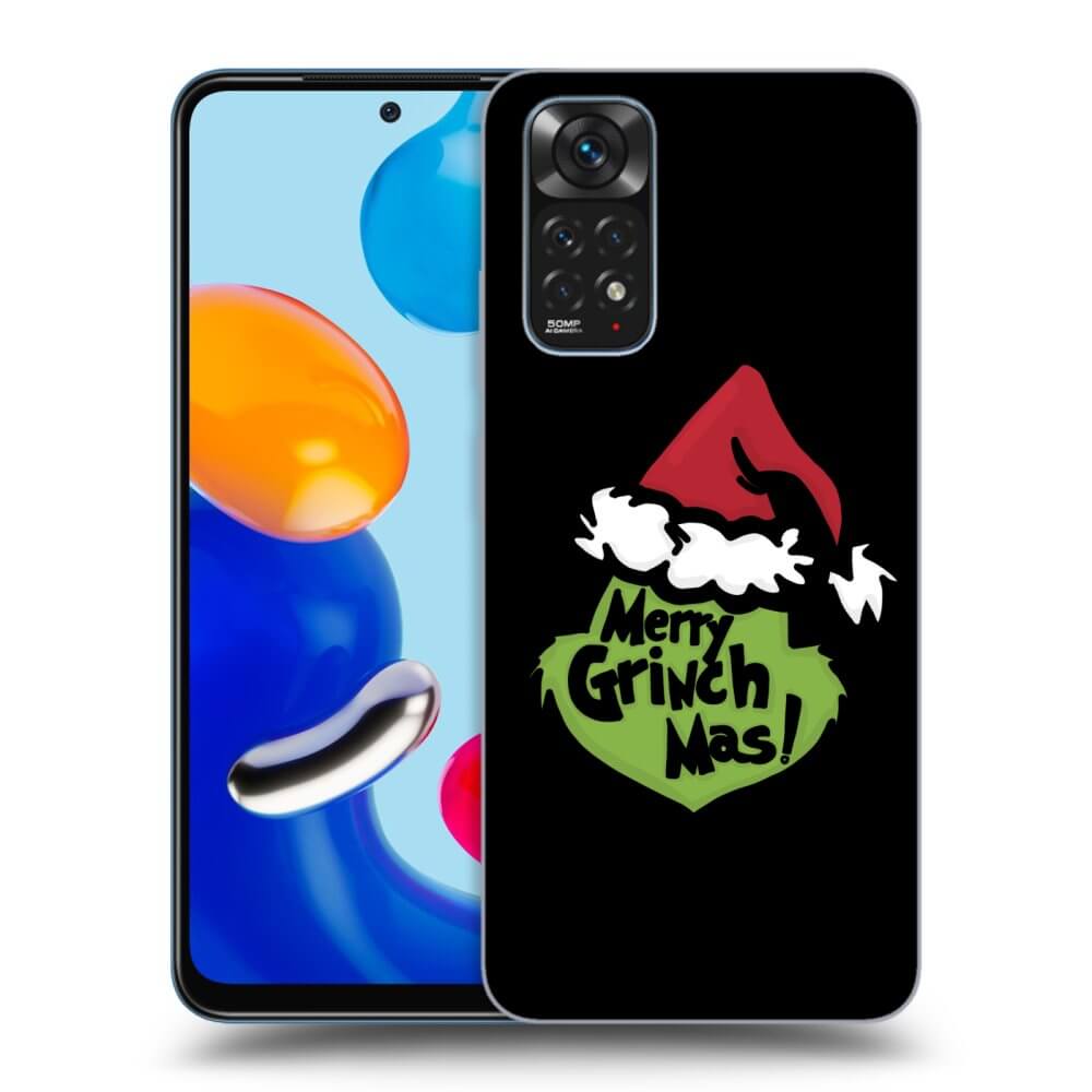 Xiaomi Redmi Note 11S 4G Hülle - Schwarzes Silikon - Grinch 2