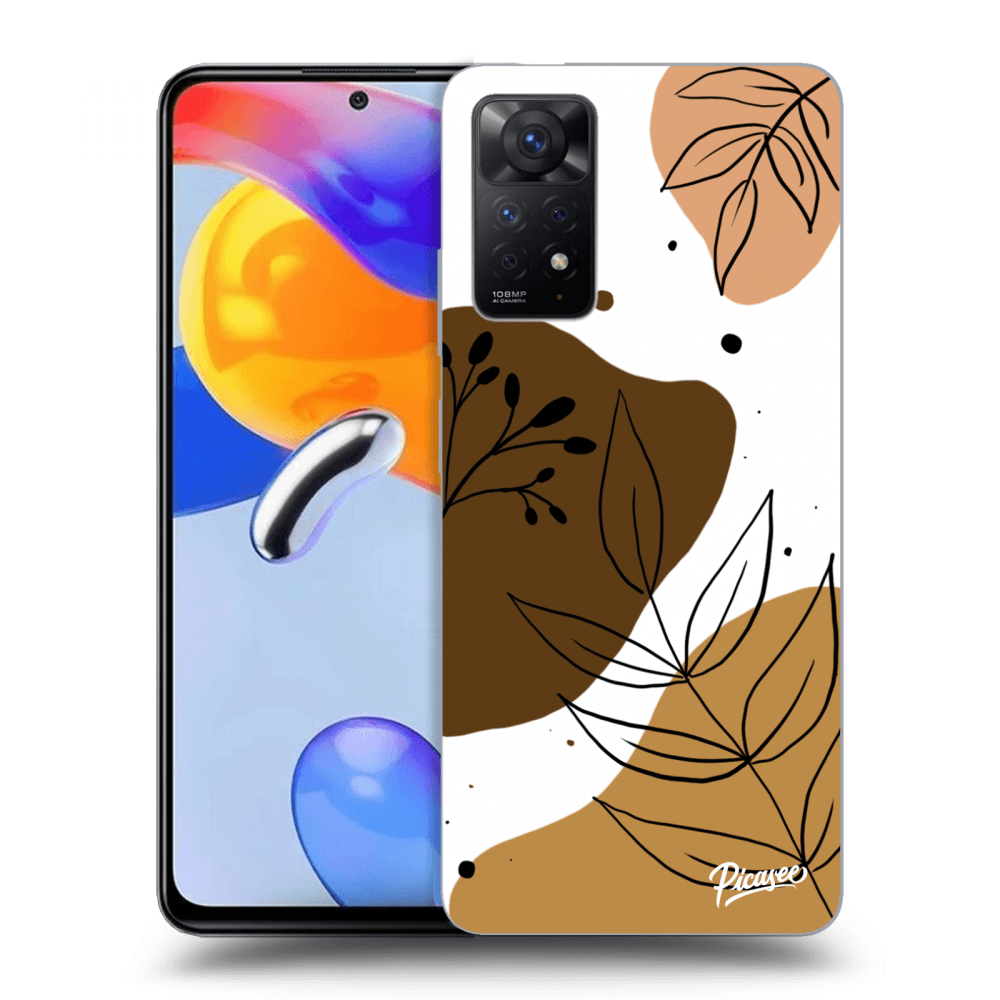 Xiaomi Redmi Note 11 Pro Hülle - Transparentes Silikon - Boho Style