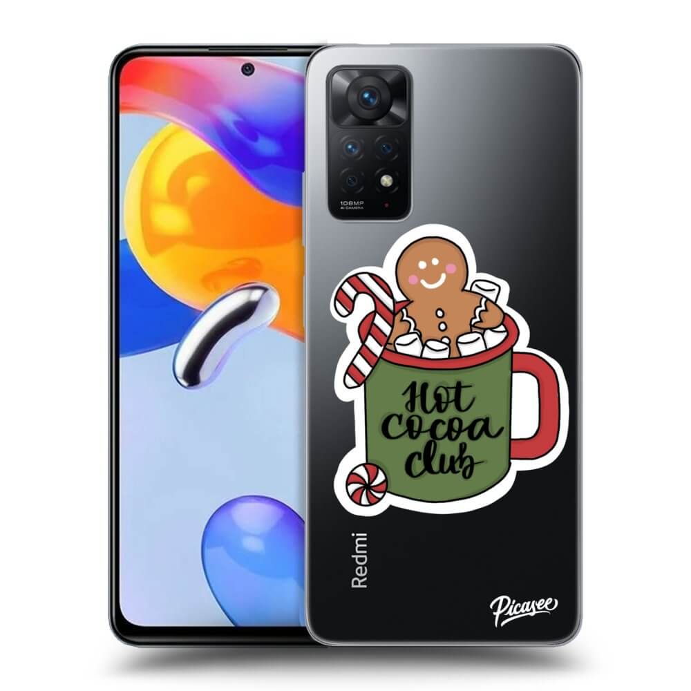 Xiaomi Redmi Note 11 Pro Hülle - Transparentes Silikon - Hot Cocoa Club