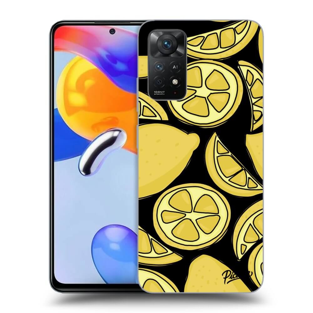 Xiaomi Redmi Note 11 Pro 5G Hülle - Schwarzes Silikon - Lemon