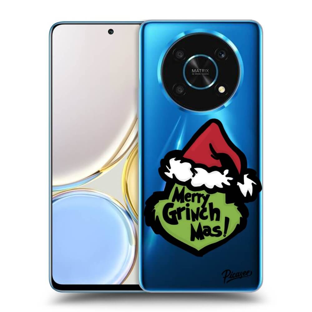 Honor Magic4 Lite 5G Hülle - Transparentes Silikon - Grinch 2