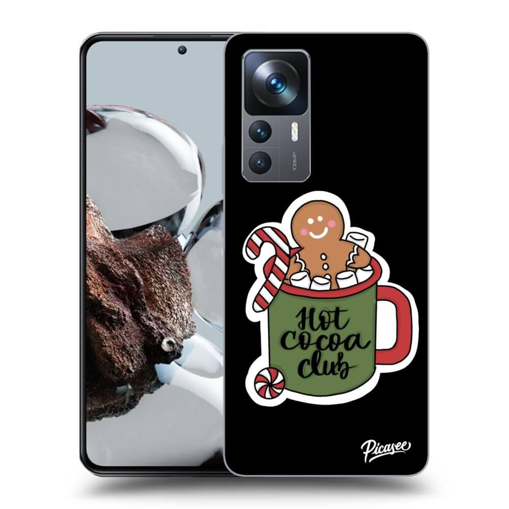 Xiaomi 12T Pro Hülle - Schwarzes Silikon - Hot Cocoa Club