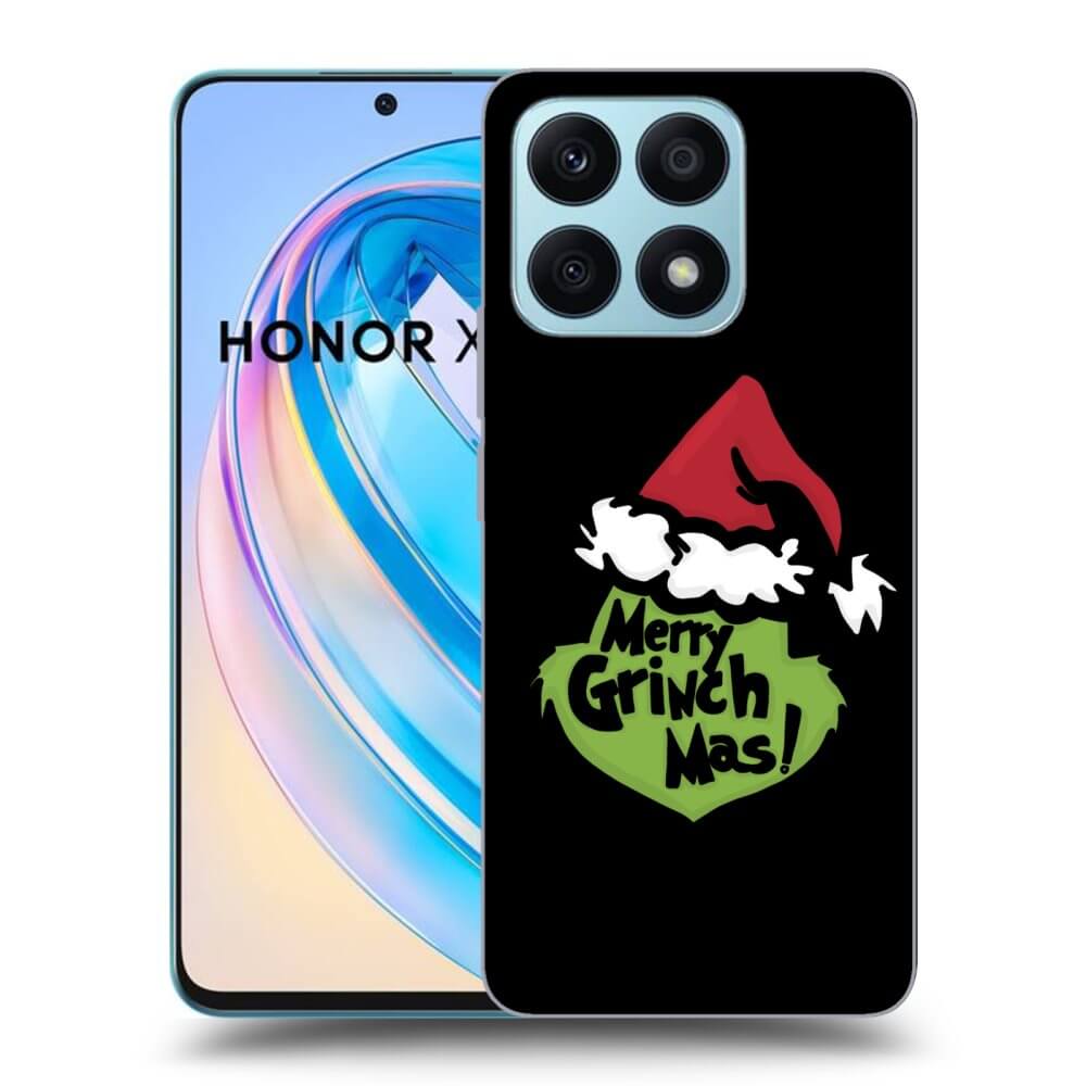 Honor X8a Hülle - Schwarzes Silikon - Grinch 2