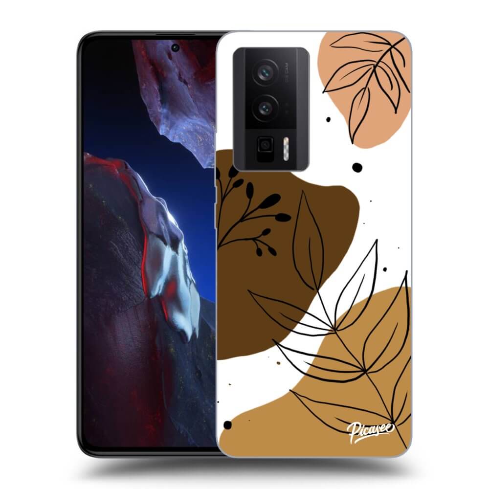 Xiaomi Poco F5 Pro 5G Hülle - Transparentes Silikon - Boho Style