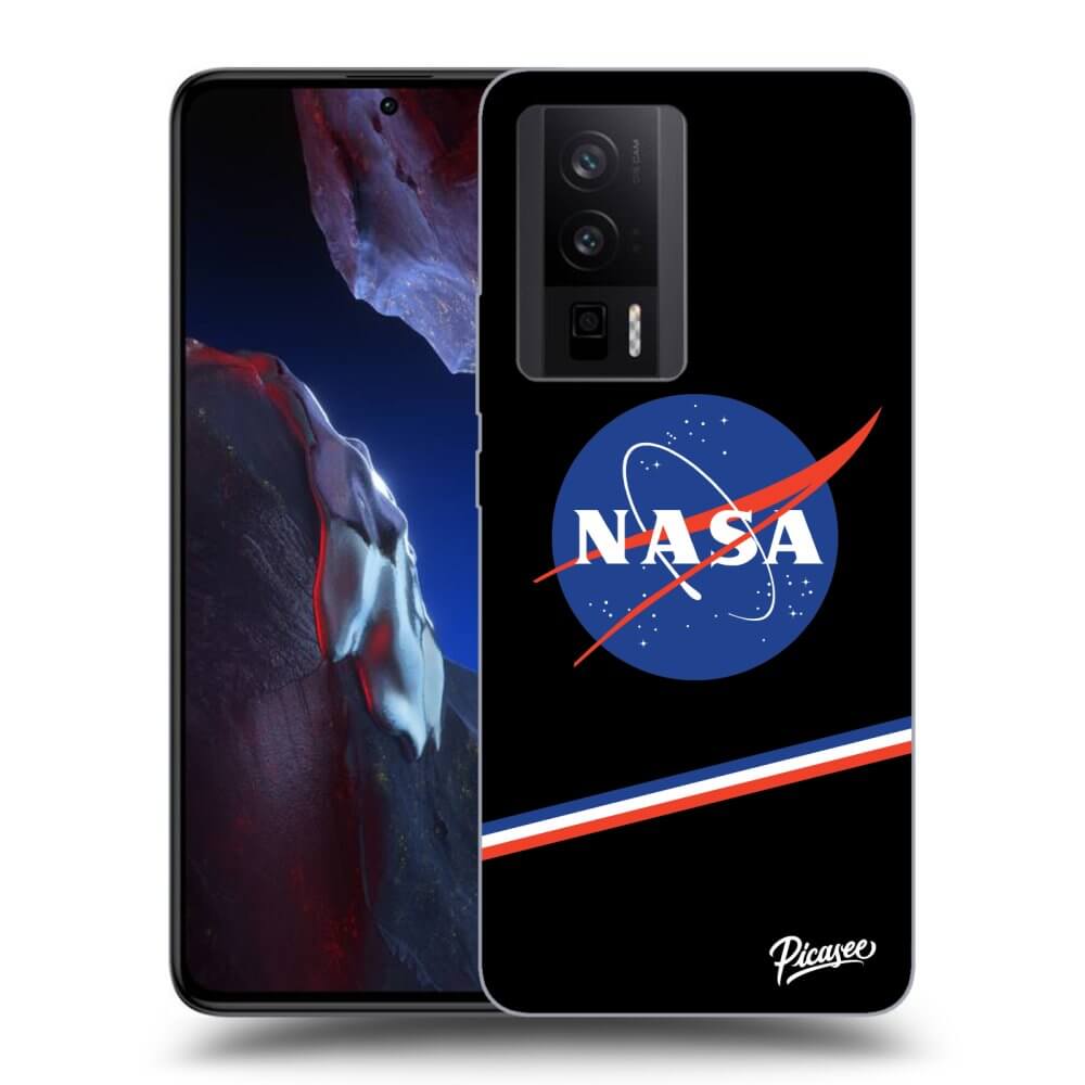 Xiaomi Poco F5 Pro 5G Hülle - Transparentes Silikon - NASA Original