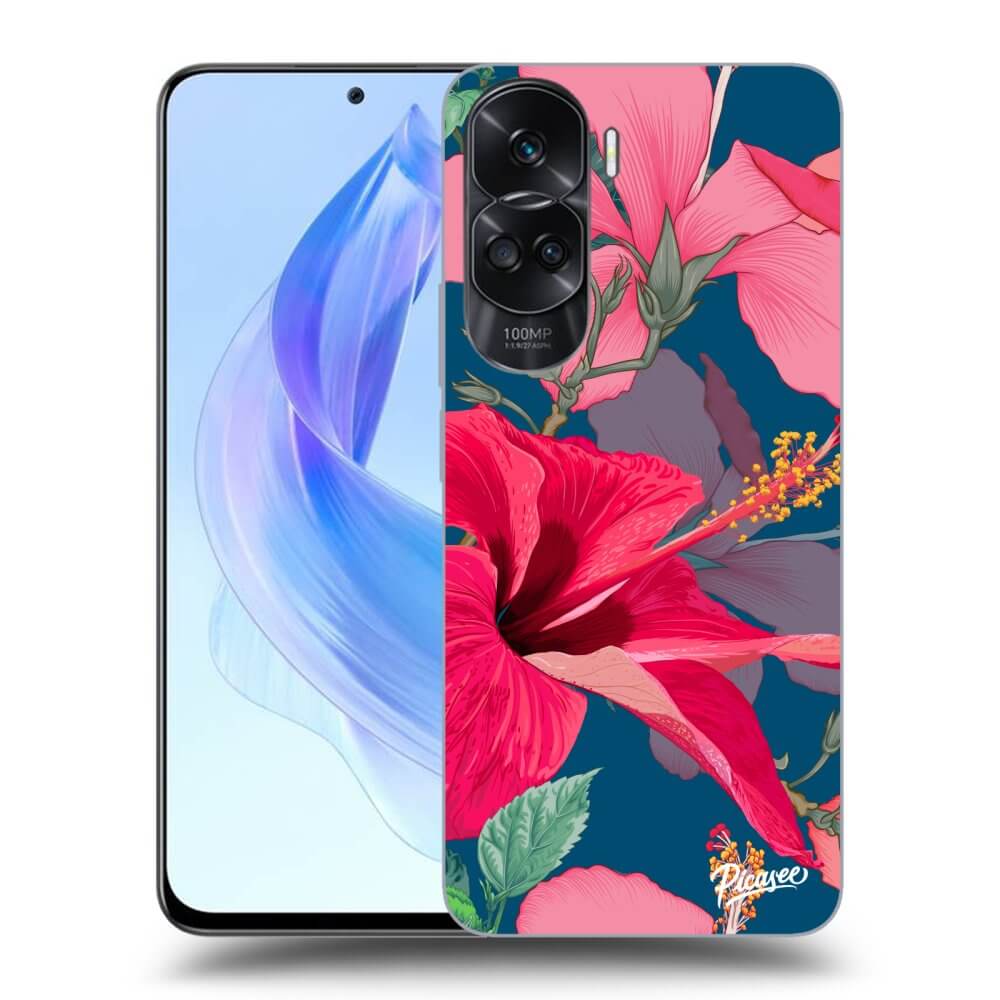 ULTIMATE CASE Für Honor 90 Lite 5G - Hibiscus