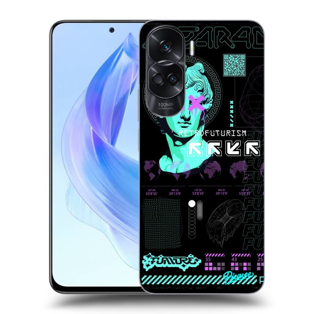 Honor 90 Lite 5G Hülle - Transparentes Silikon - RETRO