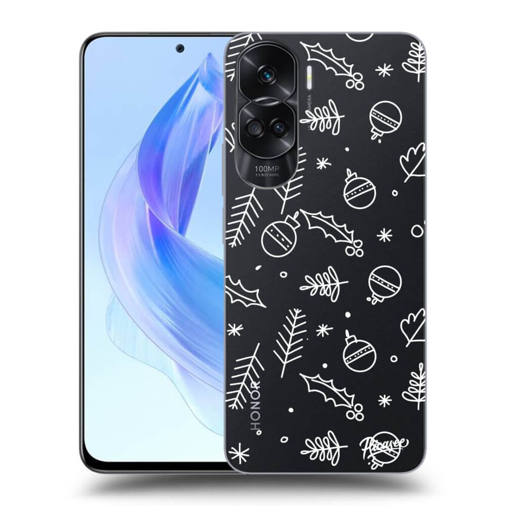 Honor 90 Lite 5G Hülle - Transparentes Silikon - Mistletoe