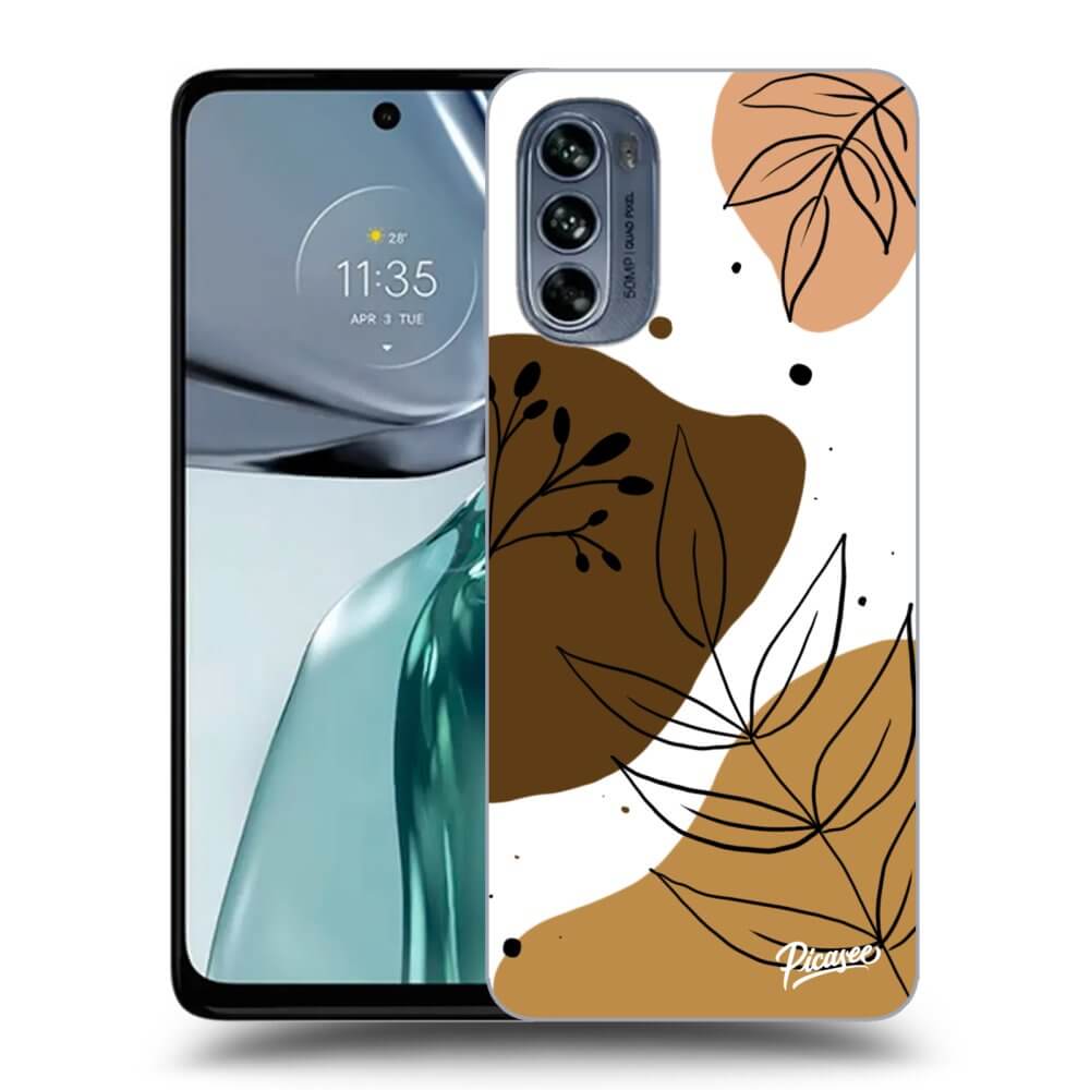 Motorola Moto G62 Hülle - Transparentes Silikon - Boho Style