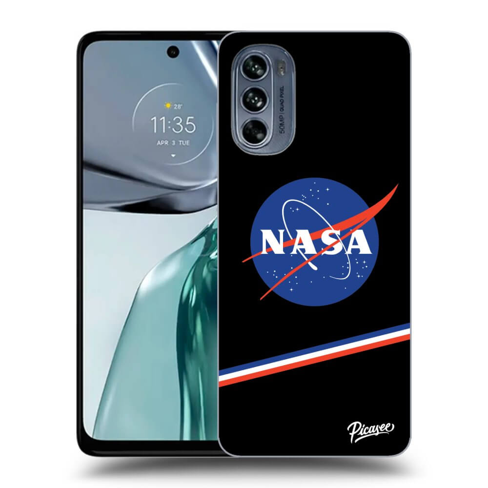 Motorola Moto G62 Hülle - Transparentes Silikon - NASA Original