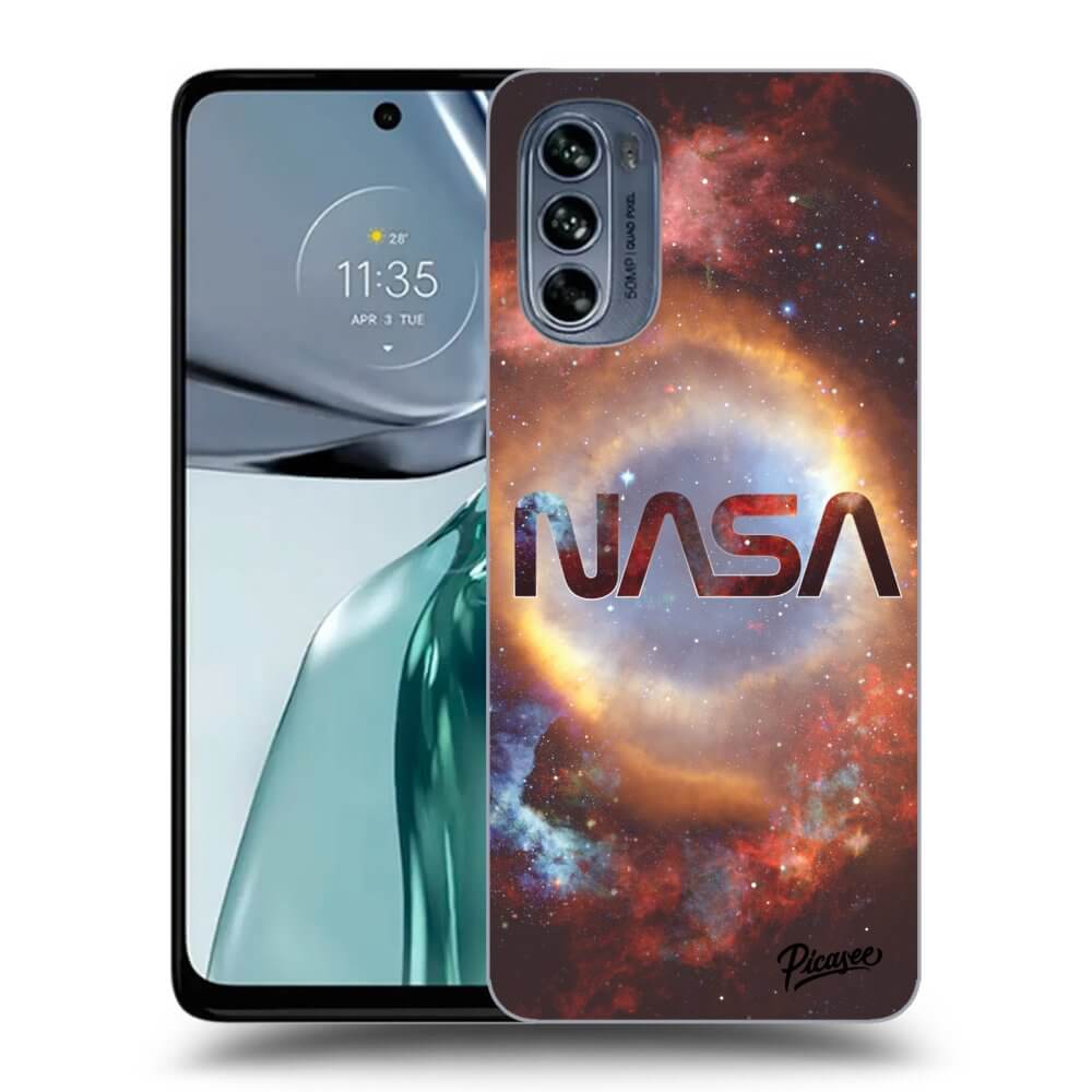 Motorola Moto G62 Hülle - Transparentes Silikon - Nebula