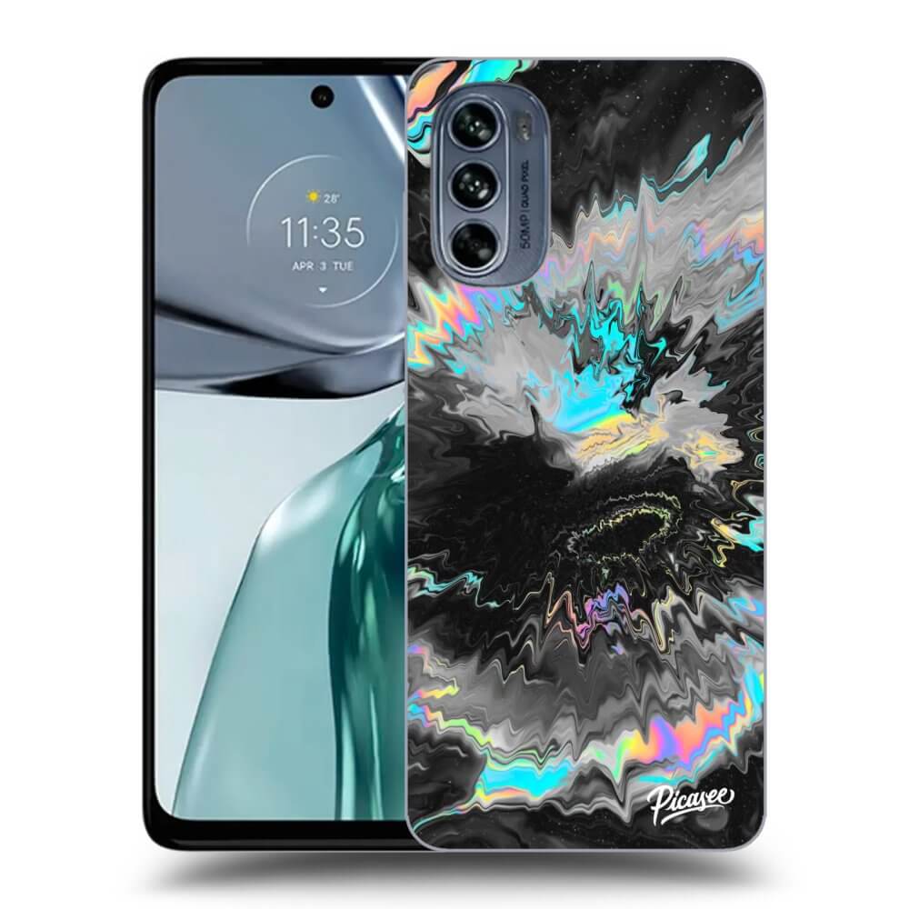 Motorola Moto G62 Hülle - Schwarzes Silikon - Magnetic