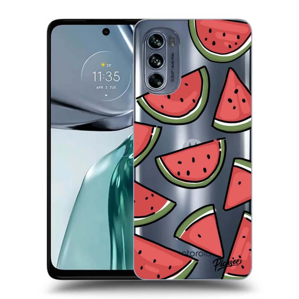 Motorola Moto G62 Hülle - Transparentes Silikon - Melone