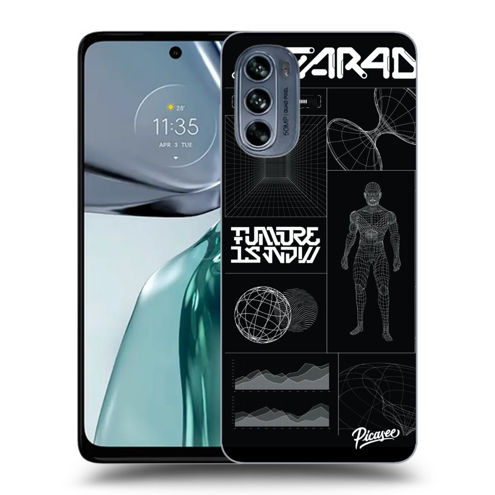 Motorola Moto G62 Hülle - Transparentes Silikon - BLACK BODY