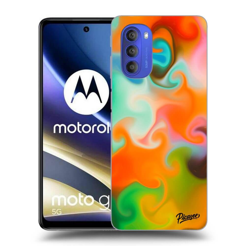 Motorola Moto G51 Hülle - Schwarzes Silikon - Juice