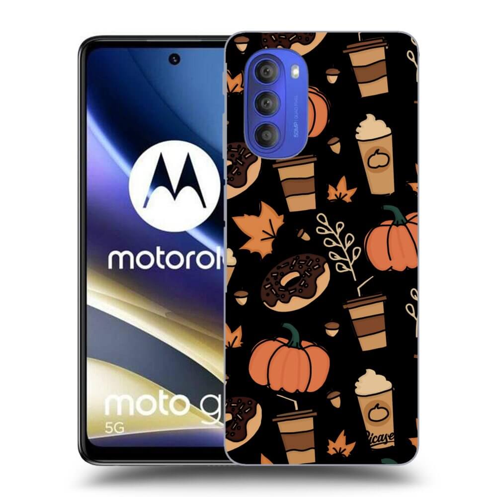 Motorola Moto G51 Hülle - Schwarzes Silikon - Fallovers