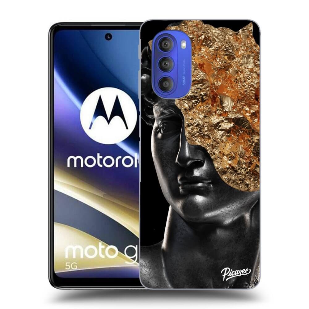 Motorola Moto G51 Hülle - Schwarzes Silikon - Holigger