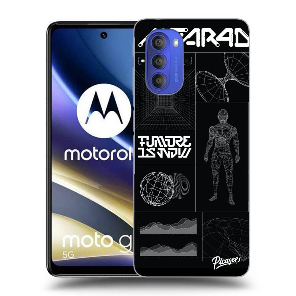 Motorola Moto G51 Hülle - Schwarzes Silikon - BLACK BODY