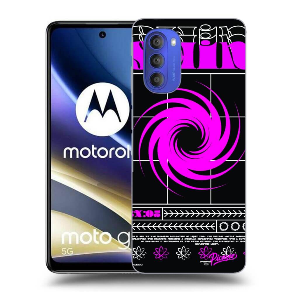 Motorola Moto G51 Hülle - Schwarzes Silikon - SHINE