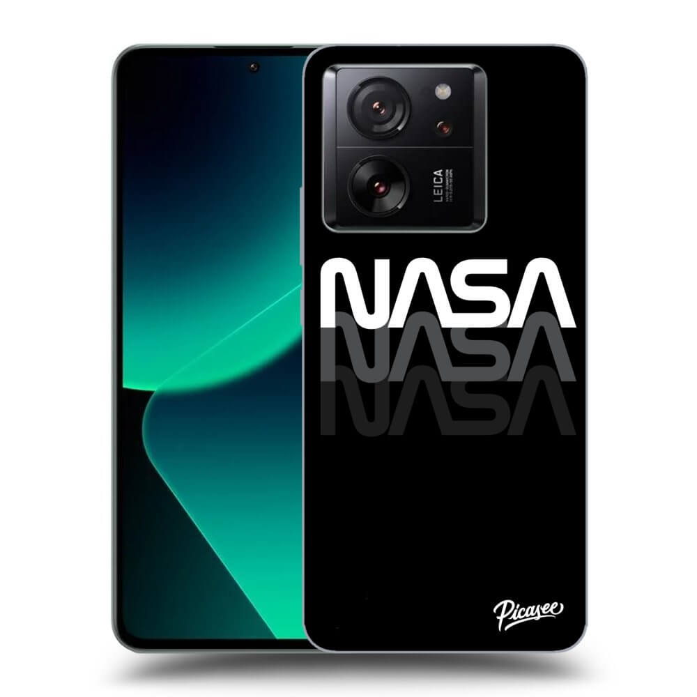 Xiaomi 13T Hülle - Transparentes Silikon - NASA Triple