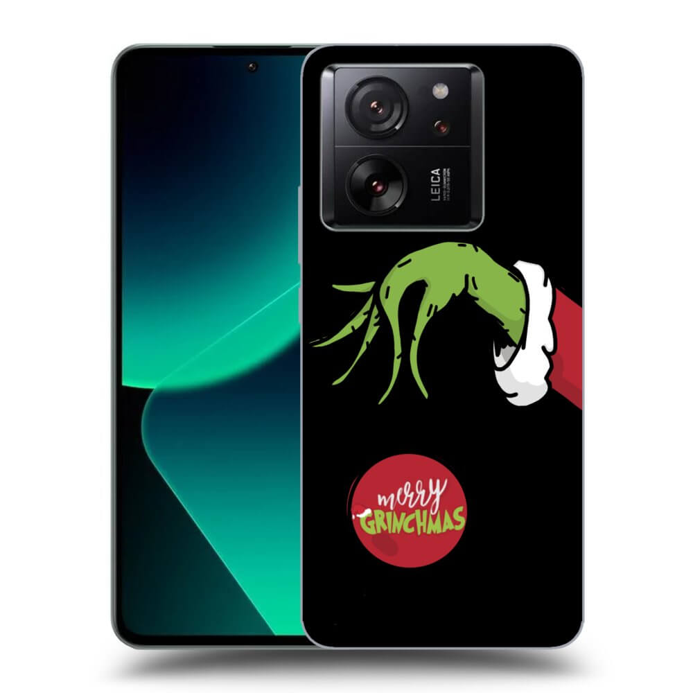 Xiaomi 13T Hülle - Schwarzes Silikon - Grinch