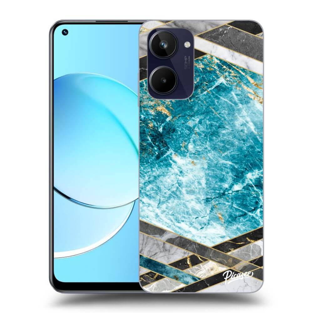 ULTIMATE CASE Für Realme 10 4G - Blue Geometry