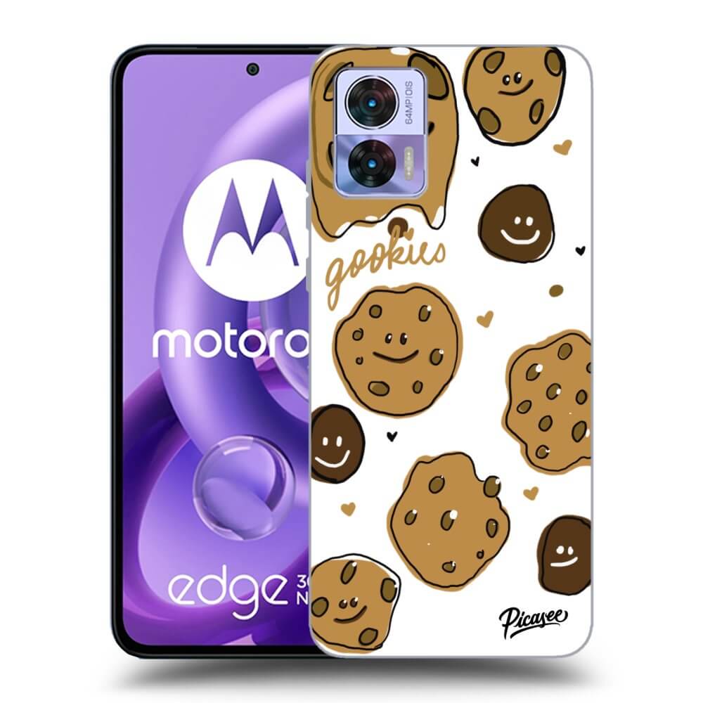 Motorola Edge 30 Neo Hülle - Schwarzes Silikon - Gookies