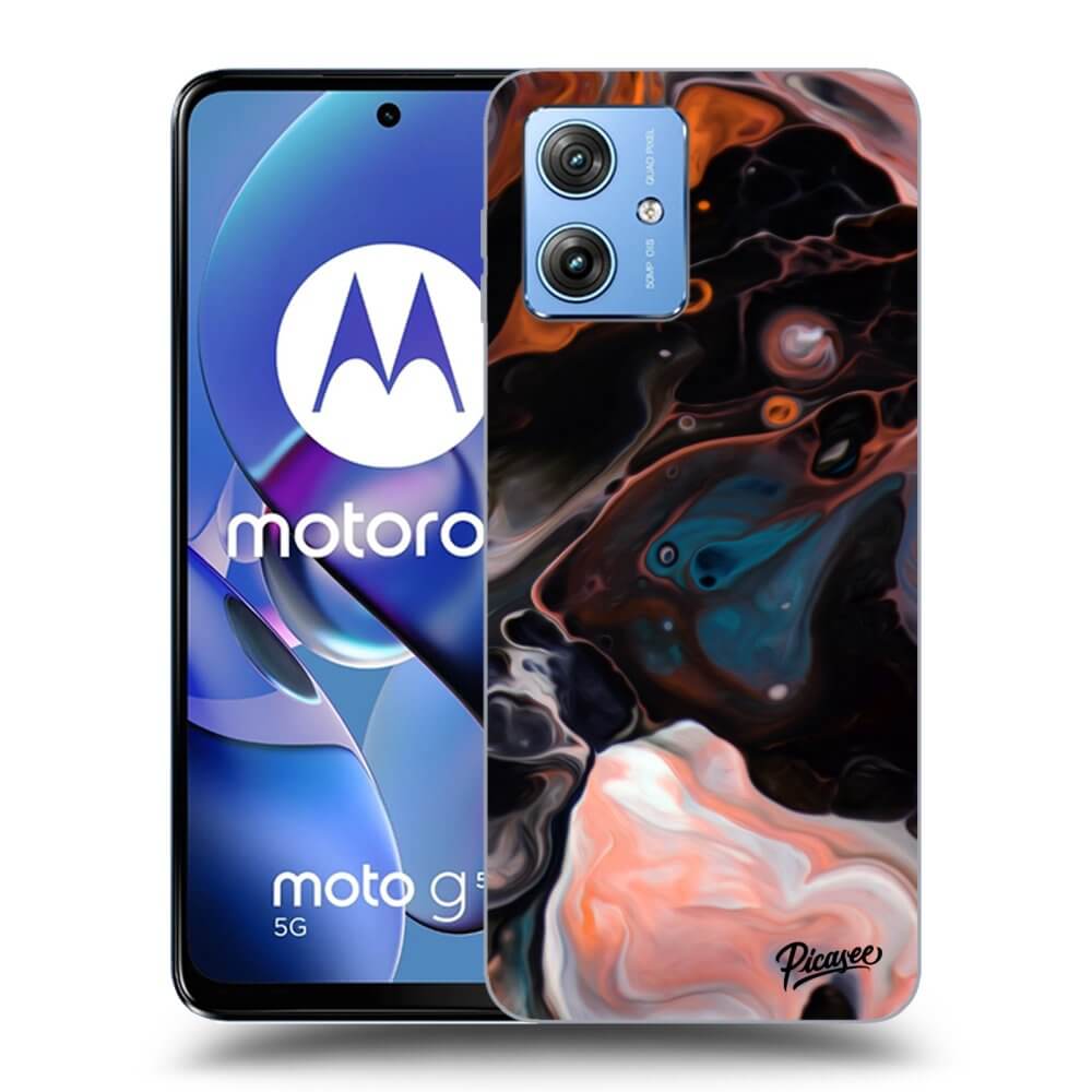 Motorola Moto G54 5G Hülle - Transparentes Silikon - Cream