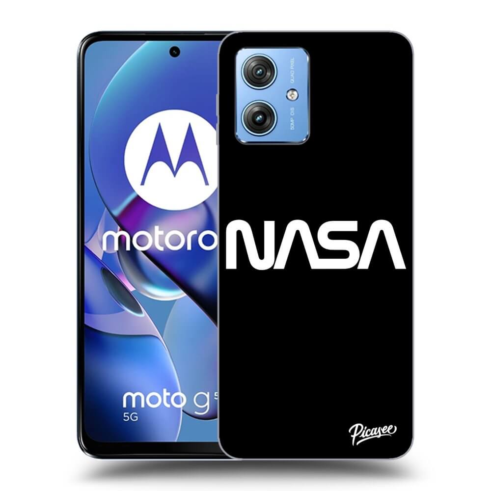 Motorola Moto G54 5G Hülle - Transparentes Silikon - NASA Basic